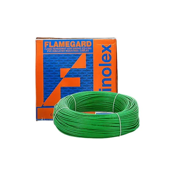Finolex 1.0 Sqmm FRLSH Wire 90Mtr - Green