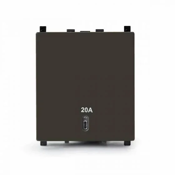 Schneider Zencelo DP Switch 20A with Neon Indicator 2M Grey