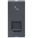 Lisha RJ11 Telephone Socket- Grey