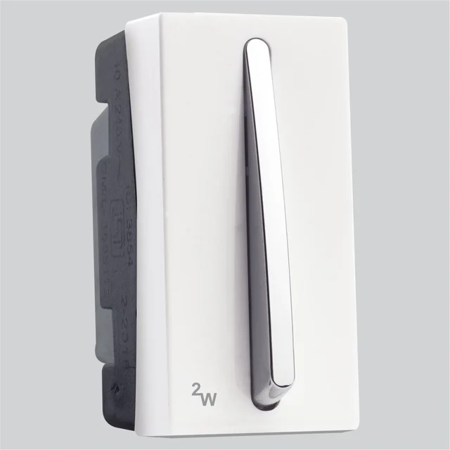 Lisha Slimz Switch 10A 2Way- White