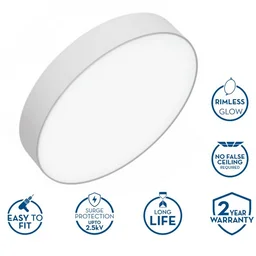 Crompton STYLUS ROUND SURFACE LED PANEL CROMPTON - 24W