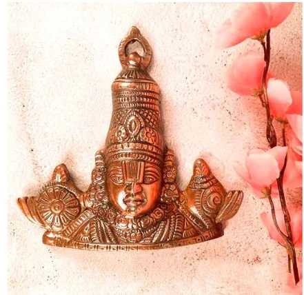 Sri Balaji Wall Hanging - For Pooja & Home Decor - 6 Inch திருப்பதி பாலாஜி - 🔴 Prepaid Only