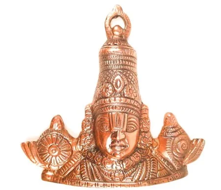 Sri Balaji Wall Hanging - For Pooja & Home Decor - 6 Inch திருப்பதி பாலாஜி - 🔴 Prepaid Only