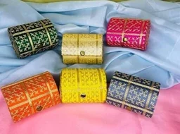 Matki Embroidered Bangle Box - 🔴 Prepaid Only