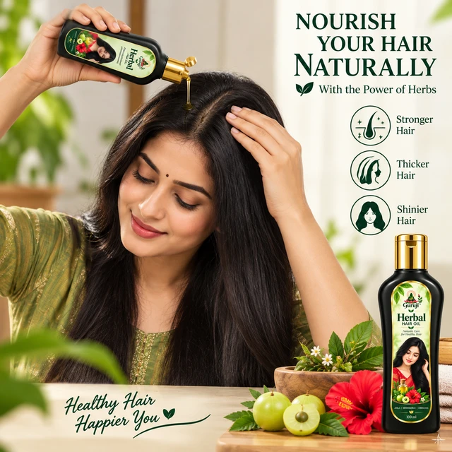 Herbal Hair oil- 100ml