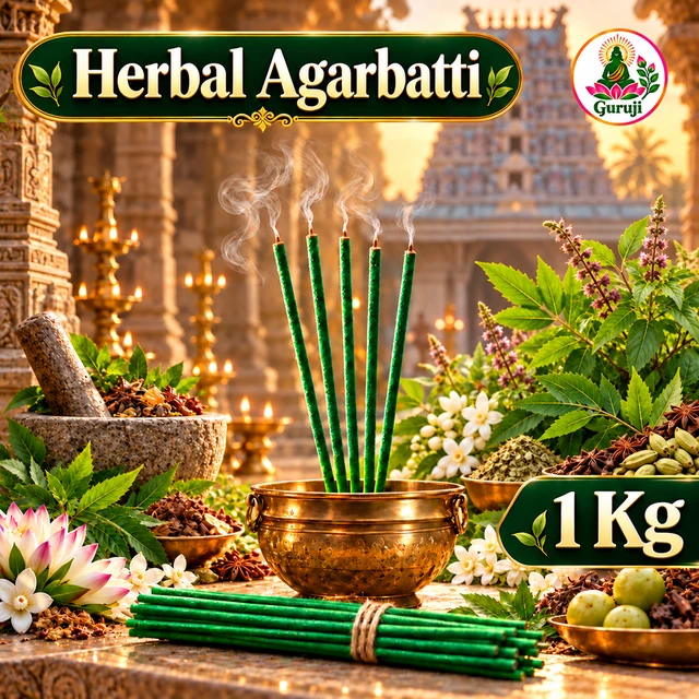 Herbal Cow Dung Agarbatti - 1kg -