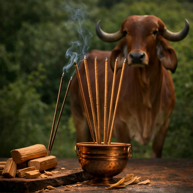 Cow Dung Sandal Agarbati -