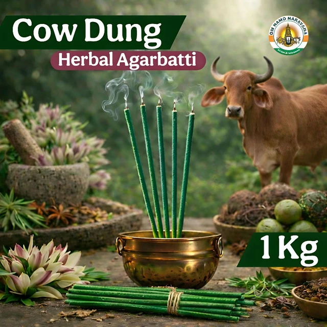 Herbal Cow Dung Agarbatti - 1kg -