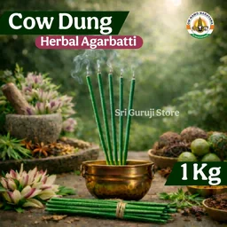Herbal Cow Dung Agarbatti - 1kg -