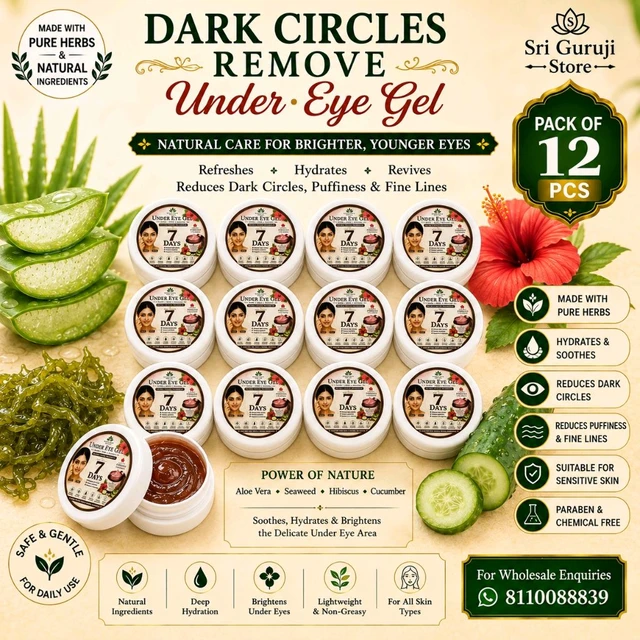 Dark circle Removal Under Eye Gel- 12 pcs