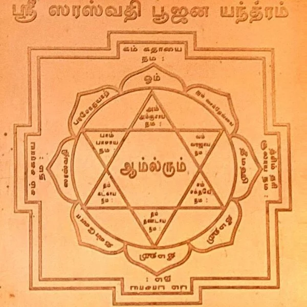 Saraswati Yantra - 🔴 Prepaid Only