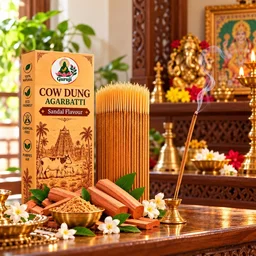 Sri Guruji Store Cow Dung Sandal Agarbatti