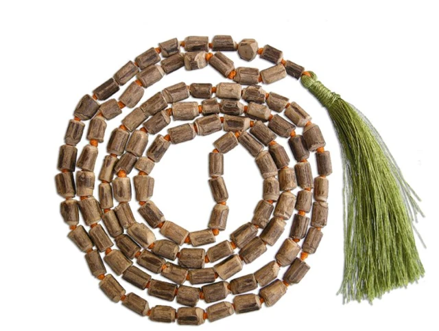 Original Black Vrindavan Tulsi Mala -