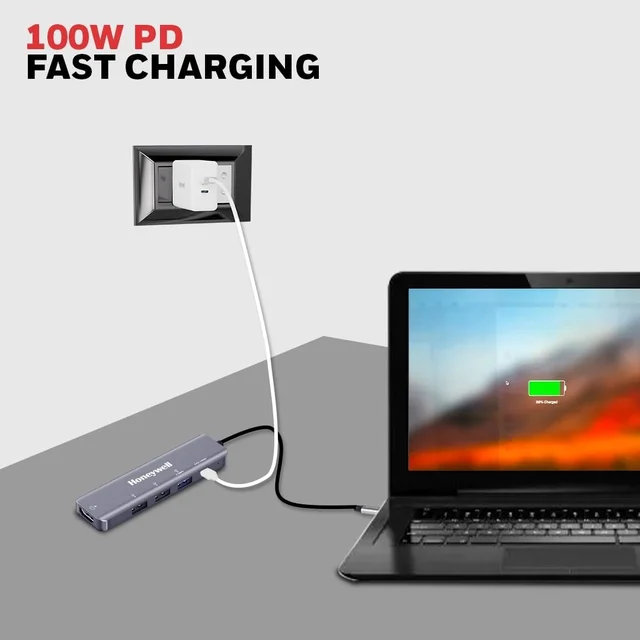 Honeywell New Launch 5-in-1 Type C Docking Station