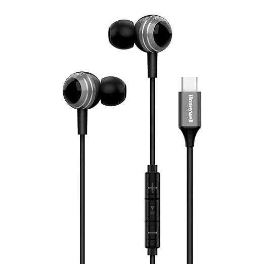 Honeywell Suono P70 Wired in Ear Earphones (Type-C)