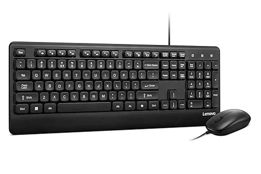Lenovo 110 Keyboard & Mouse Wired Combo|