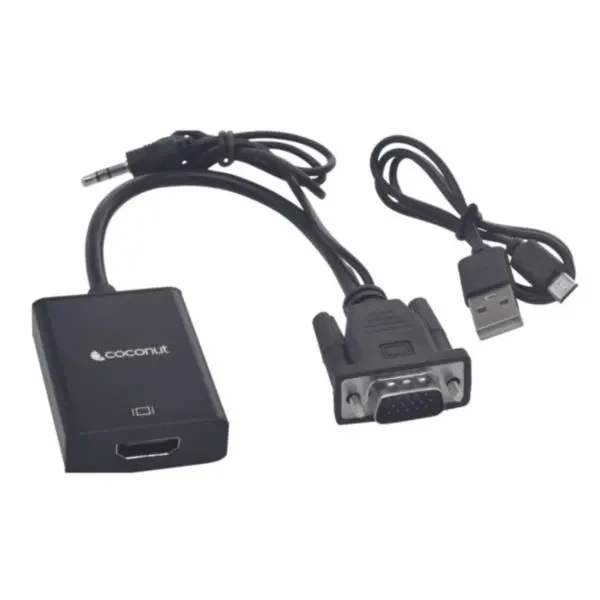 VGA to HDMI Adapter with Audio