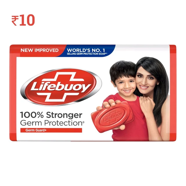 A62 Lifebuoy Soap ₹10 (12 Pcs)