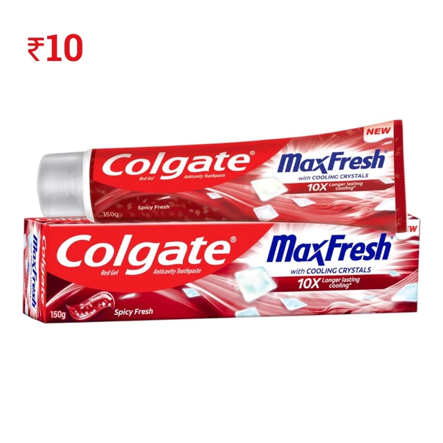 C50 Colgate Max Fresh ₹10 (12 Pcs)