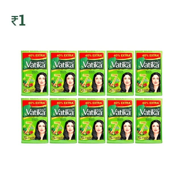C97 Vatika Shampoo ₹1 (16 Pcs)