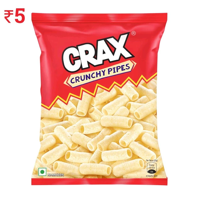 E65 Crax Pipe ₹5 (12 Pcs)