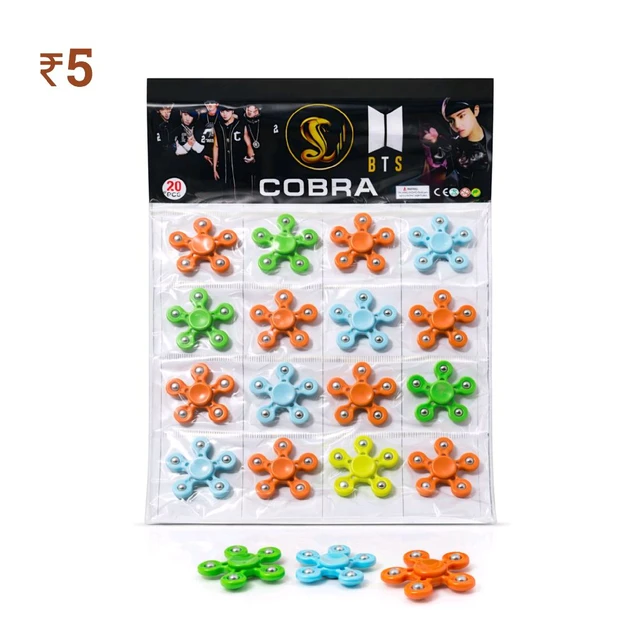 D74 Spinner ₹5 (20 Pcs)