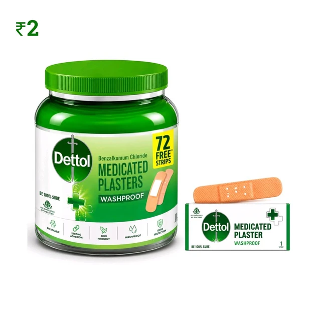 F27 Detol Bandage ₹2 (172 Pcs)