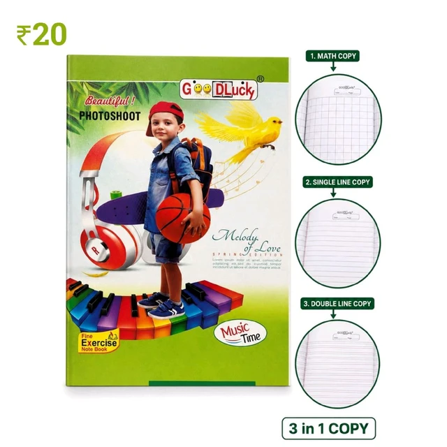F69 R 3 in 1 Copy ₹20 (6 Pcs)