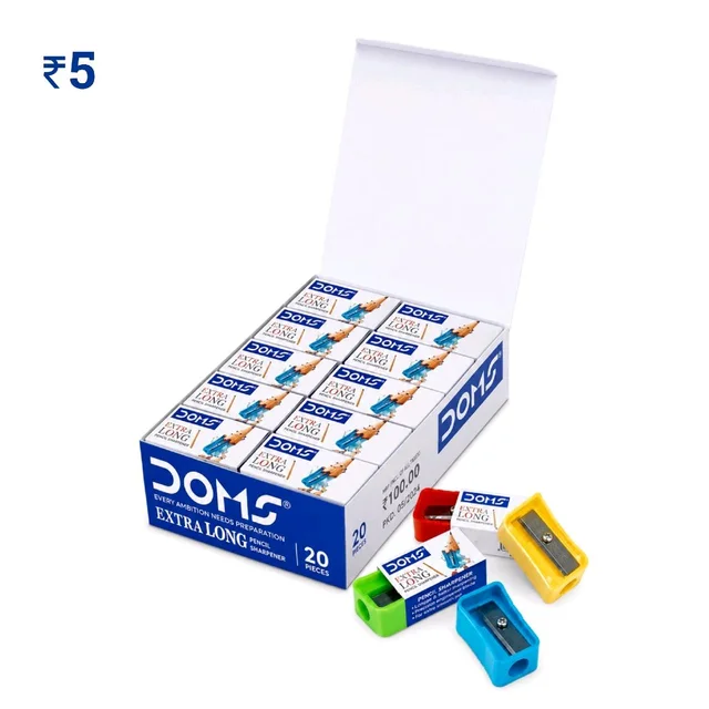 F70 Doms Sharpner ₹5 (20 Pcs)