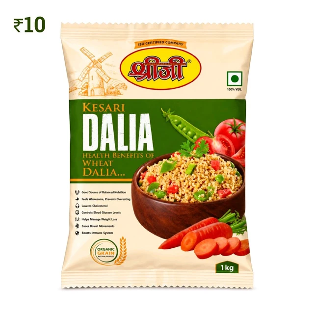 F87 SJ Daliya दलिया ₹10 (10 Pcs)