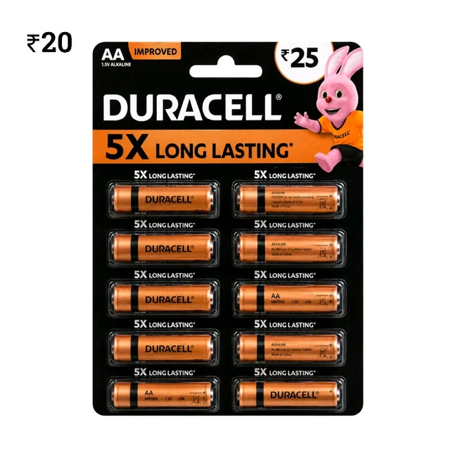G22 DC Big घड़ी सेल ₹20 (12 Pcs)