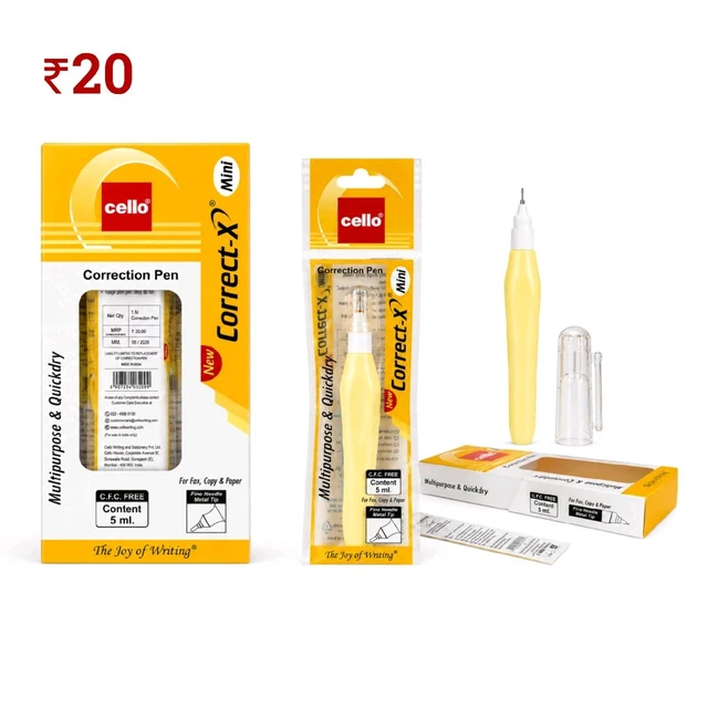 E68 Cello Whitener ₹20 (10 Pcs)