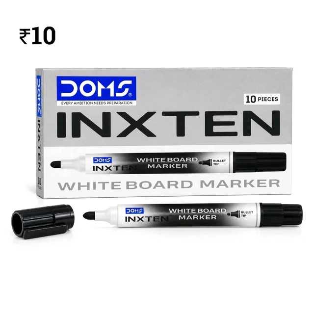 E75 DS White Board Marker ₹10 (10 Pcs)