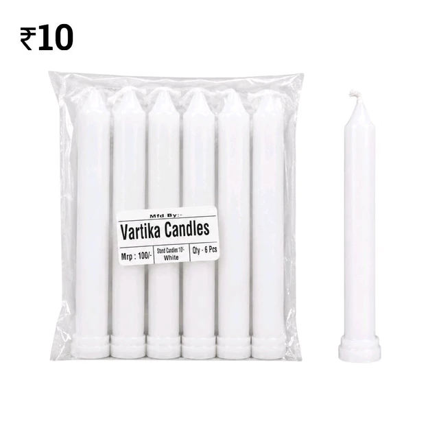 F12 Candles ₹10 (6 Pcs)