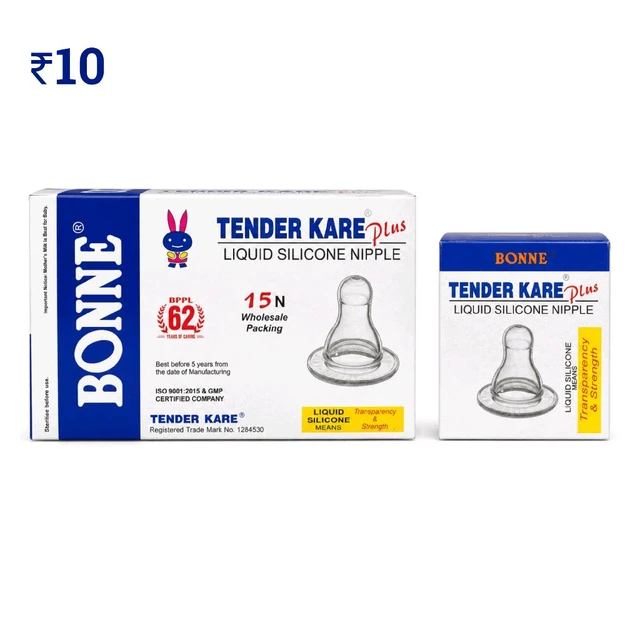 B68 BN Bottle Nipple ₹10 (15 Pcs)