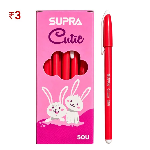 F14 SP Cutie Red Pen Box ₹3 (50 Pcs)