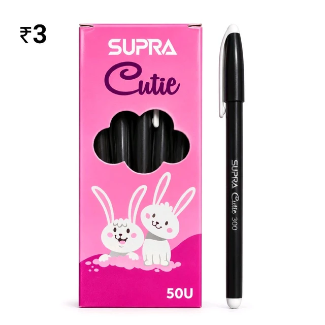 F16 SP Cutie Black Pen Box ₹3 (50 Pcs)