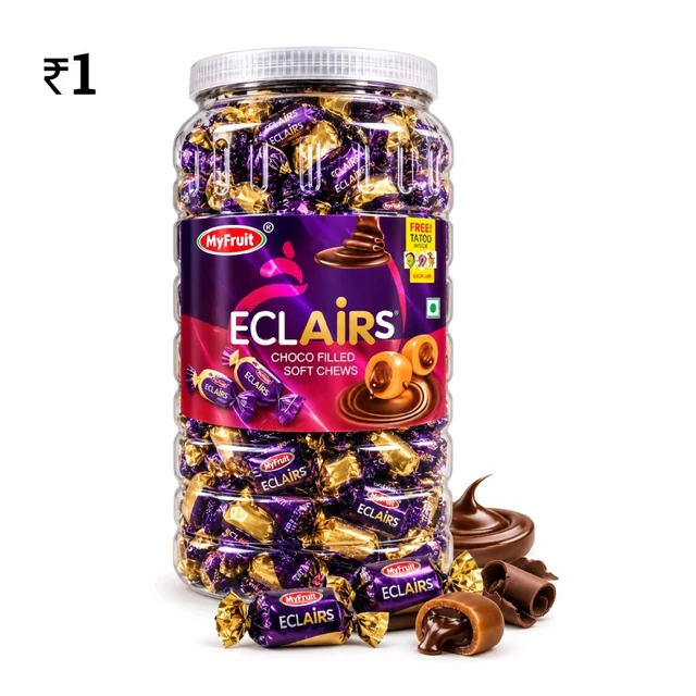 D31 MF Eclair Jar ₹1 (200 Pcs)
