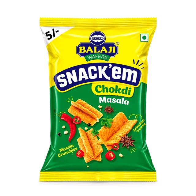 E63 Balaji Chokdi ₹5 (10 Pcs)