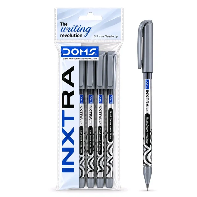 E44 DS Inxtra Black Pen ₹5 (5 Pcs)
