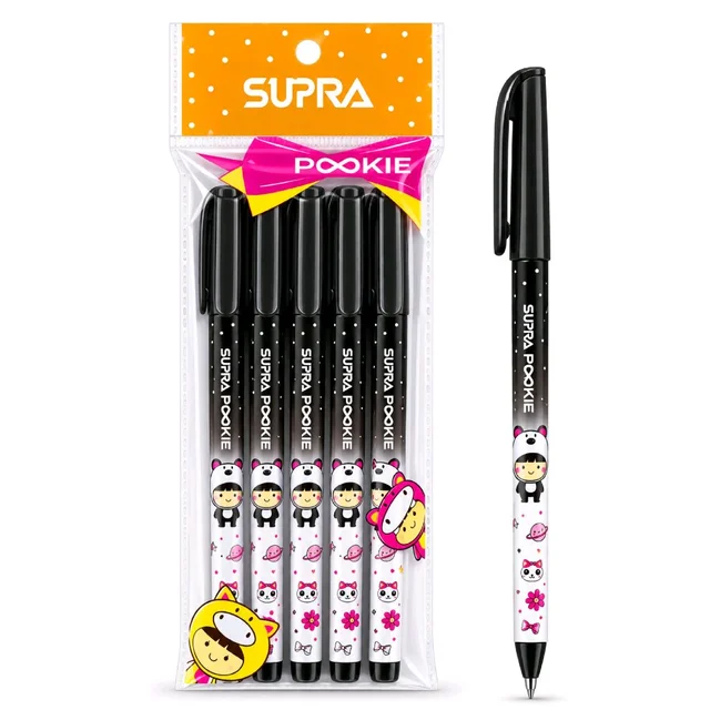 E10 SP Pookie Black Pen ₹5 (5 Pcs)