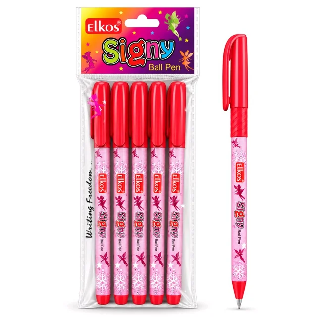 E25 EK Signy Red Pen ₹5 (5 Pcs)