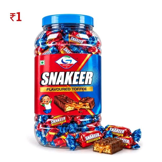 B56 Snakker Toffee ₹1 (200 Pcs)