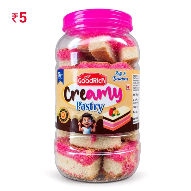 E82 Creamy Cake ₹5 (30 Pcs)