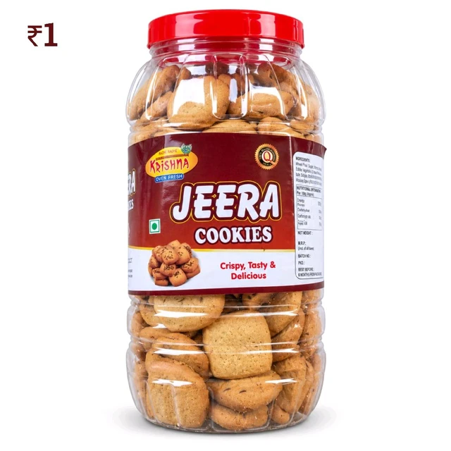 G35 Jeera Cookies ₹1 (120 Pcs) 