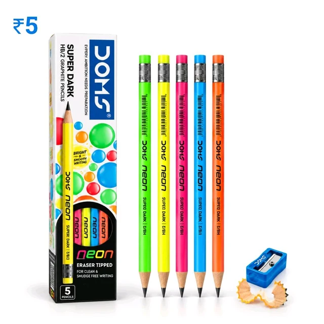 G42 DS Neon Pencil ₹5 (10 Pcs)
