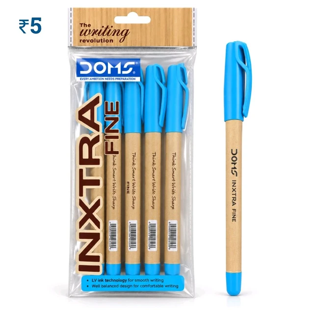 E41 DS Inxtra Blue Pen ₹5 (5 Pcs)