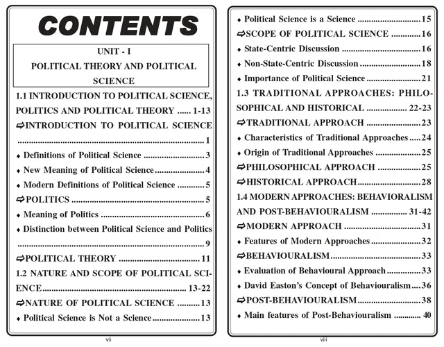 Vinod JAMMU B.A. 1st Sem - UNDERSTANDING POLITICAL THEORY / Conceptualizing Political Theory (MAJOR AND MINOR COURSES) Codes: UMJPST 101, UMIPST 102 (As Per JAMMU UNIVERSITY under NEP 2020) - VINOD PUBLICATIONS ; CALL 9218-21-9218 - 978-93-95505-69-7, Dr. Jahangeer Ahmad Bhat, Prof. Murtaza Ahmed, Mr. Mohammad Aqeel Mir