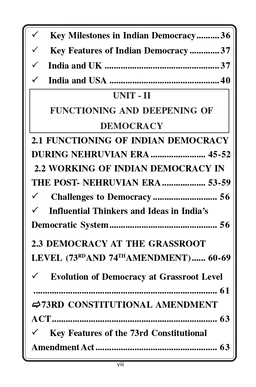 Vinod JAMMU B.A. 3rd Sem - Functioning of Indian Democracy (Understanding Indian Democracy) Codes: UMJPST 303, UMIPST 304 (As Per JAMMU UNIVERSITY Under NEP 2020) - VINOD PUBLICATIONS ; CALL 9218-21-9218 - 978-93-95505-71-0, Jahangeer Ahmad Bhat, Murtaza Ahmed, Zain Bin Hussain Batt