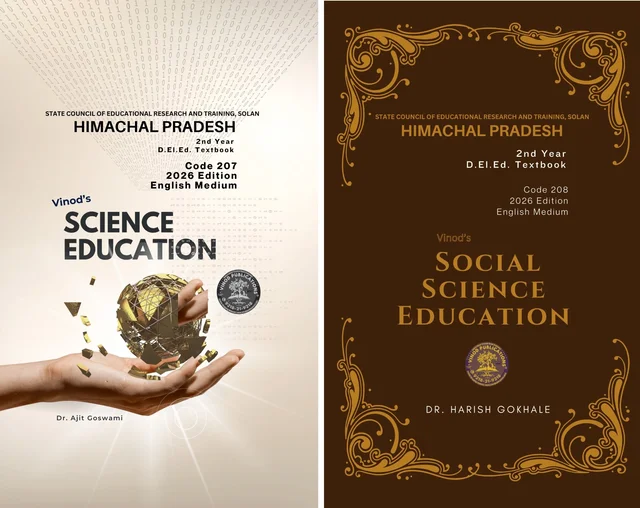Vinod Himachal D.El.Ed. / JBT / ETT Books 2nd Year (English Medium) COMPLETE SET - 2026 Edition ; CALL 9218-21-9218 - Dr. Rajeev Garg Dr. Kapil, Dr. Ajay Dr. Rashi डॉ. मीनू, Dr. Ajit Dr. Mahima Dr. Radhika, Dr. Harish Gokhale, Linda Dinno